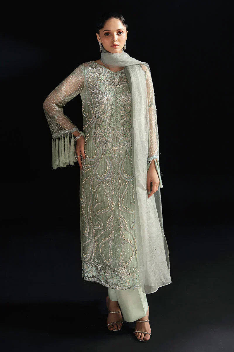 Mushq | Fleur Luxury Eid Pret | Dione - by - Libasekhas UK - Registered Vendor of : Mushq - 100% Original Designer Dresss