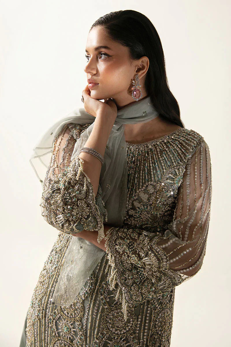 Mushq | Fleur Luxury Eid Pret | Meline - by - Libasekhas UK - Registered Vendor of : Mushq - 100% Original Designer Dresss