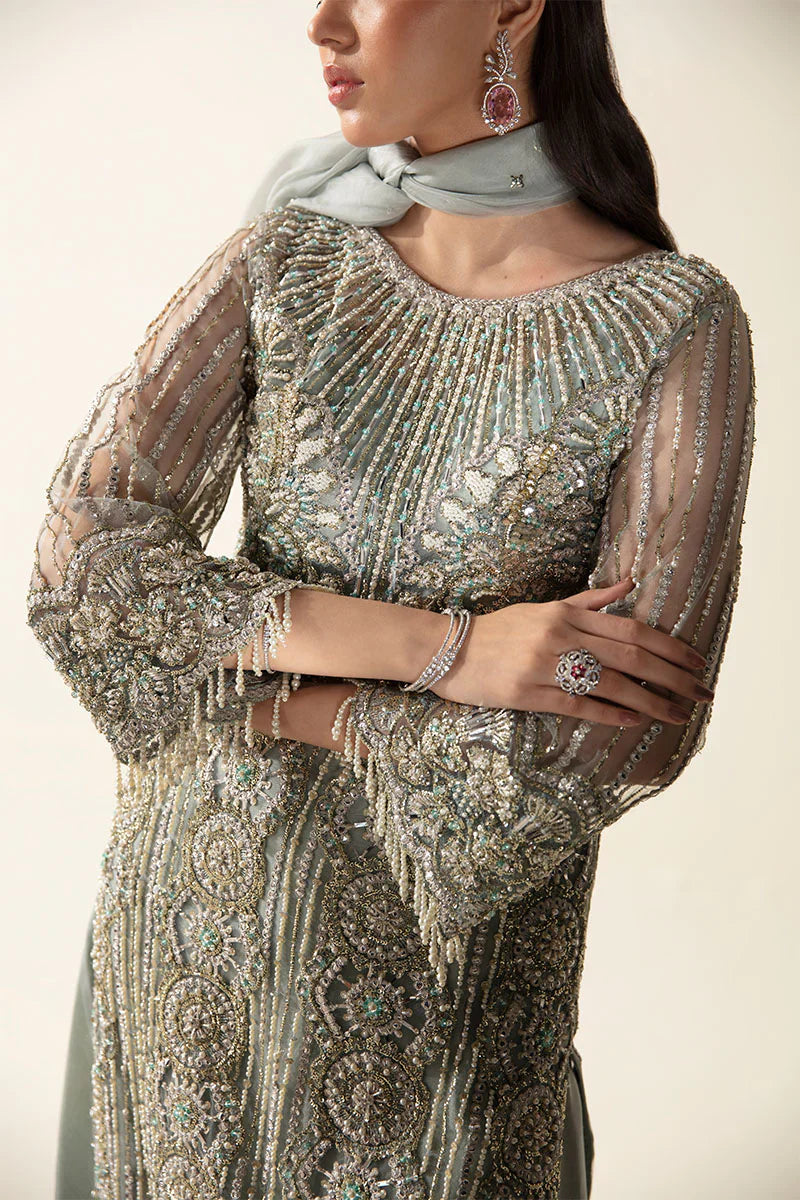 Mushq | Fleur Luxury Eid Pret | Meline - by - Libasekhas UK - Registered Vendor of : Mushq - 100% Original Designer Dresss