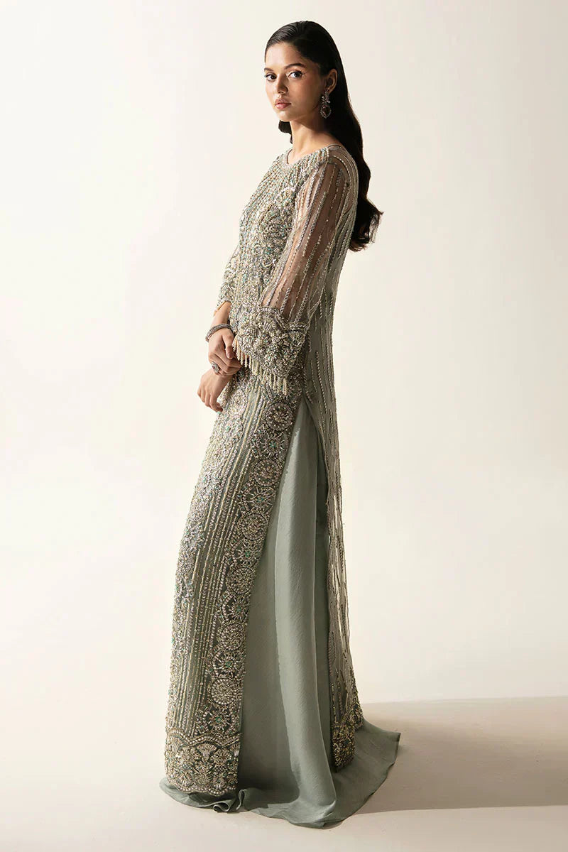 Mushq | Fleur Luxury Eid Pret | Meline - by - Libasekhas UK - Registered Vendor of : Mushq - 100% Original Designer Dresss