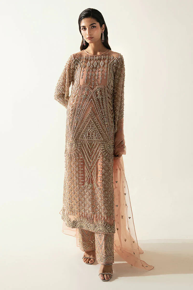 Mushq | Fleur Luxury Eid Pret | Zaria - by - Libasekhas UK - Registered Vendor of : Mushq - 100% Original Designer Dresss