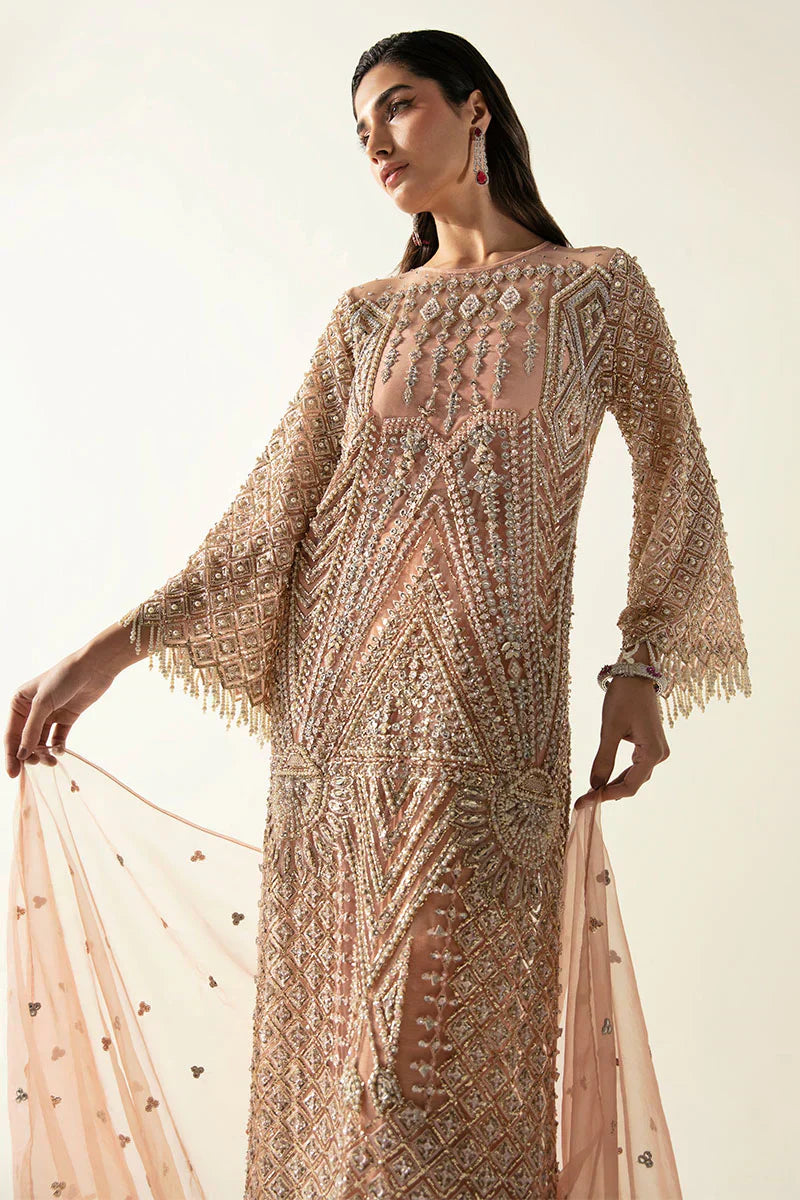 Mushq | Fleur Luxury Eid Pret | Zaria - by - Libasekhas UK - Registered Vendor of : Mushq - 100% Original Designer Dresss