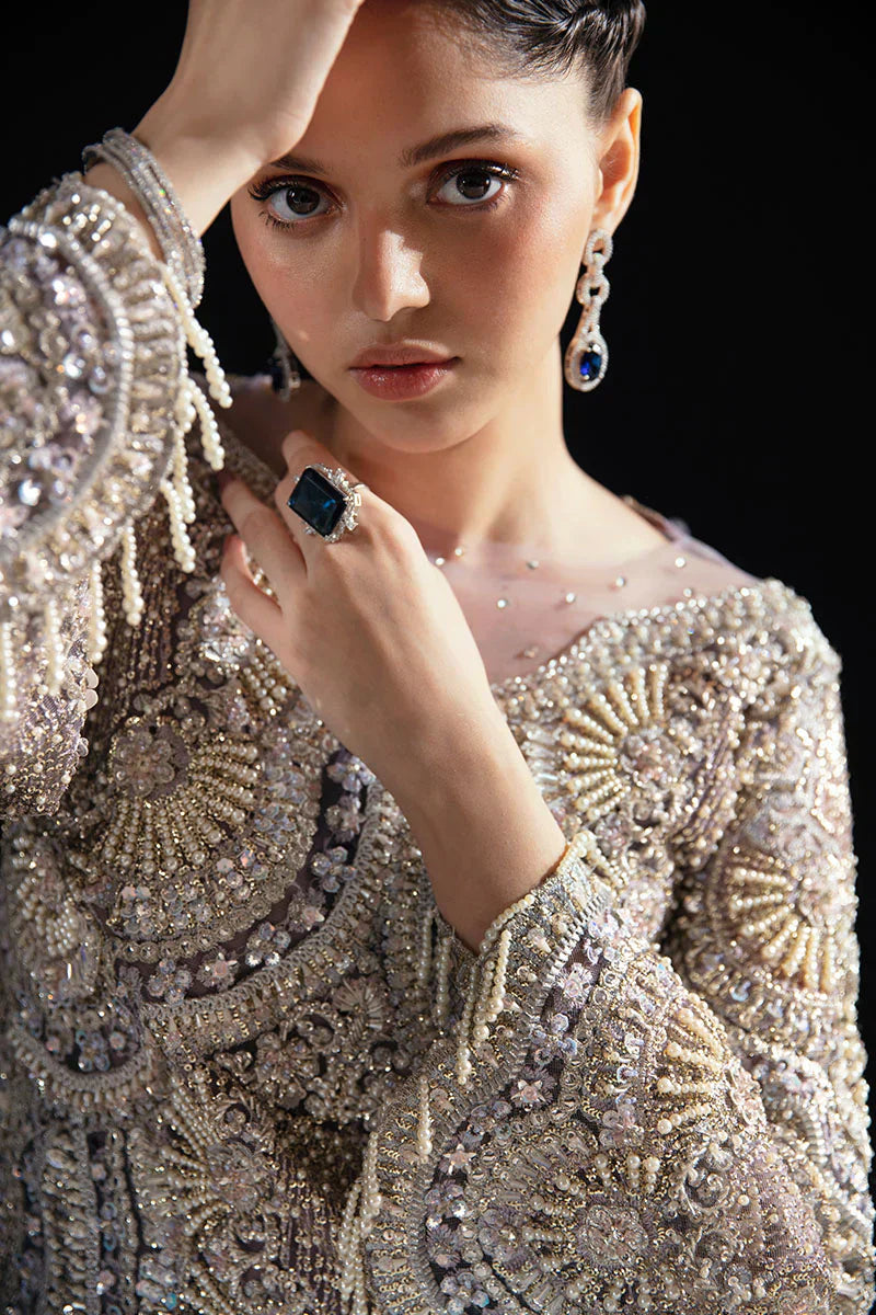 Mushq | Fleur Luxury Eid Pret | Nuru - by - Libasekhas UK - Registered Vendor of : Mushq - 100% Original Designer Dresss