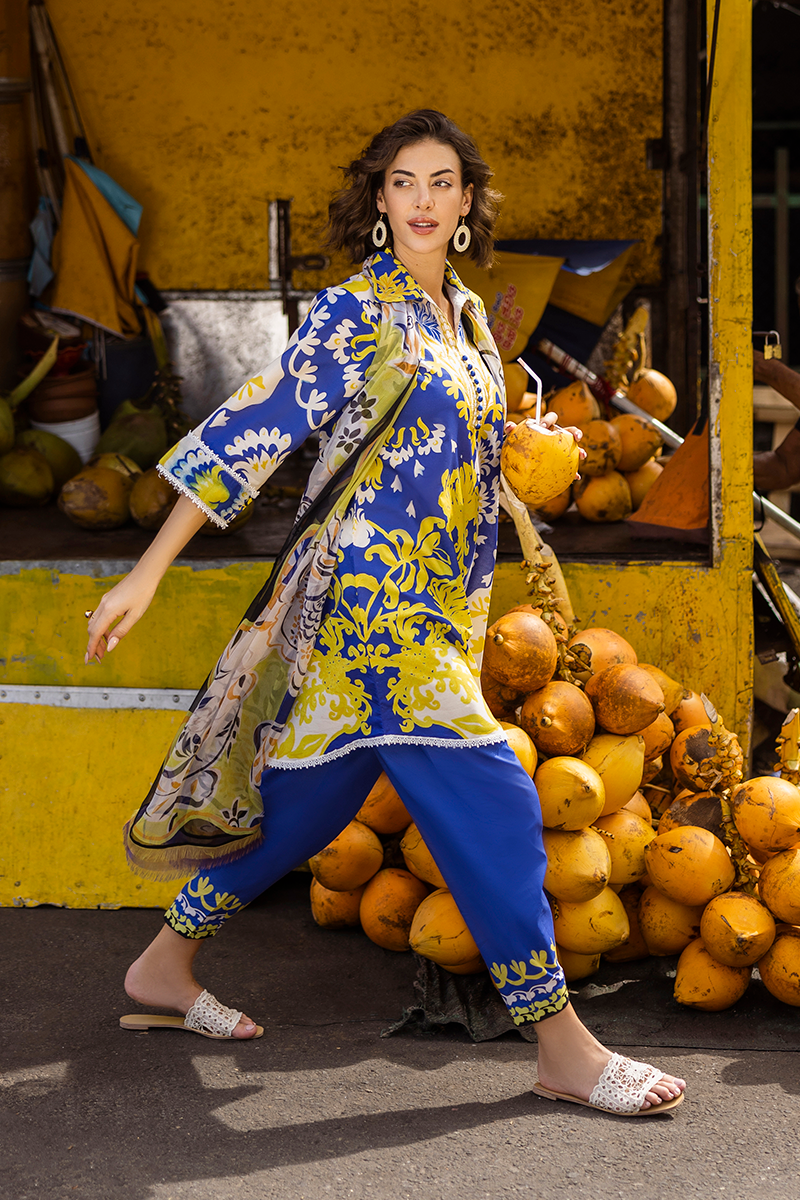 Mushq | La Dolce Hemline Prints 25 | Mirella - by - Libasekhas UK - Registered Vendor of : Mushq - 100% Original Designer Dresss