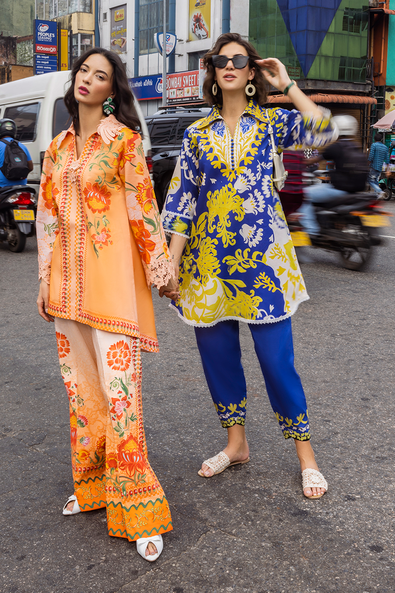 Mushq | La Dolce Hemline Prints 25 | Noemi - by - Libasekhas UK - Registered Vendor of : Mushq - 100% Original Designer Dresss