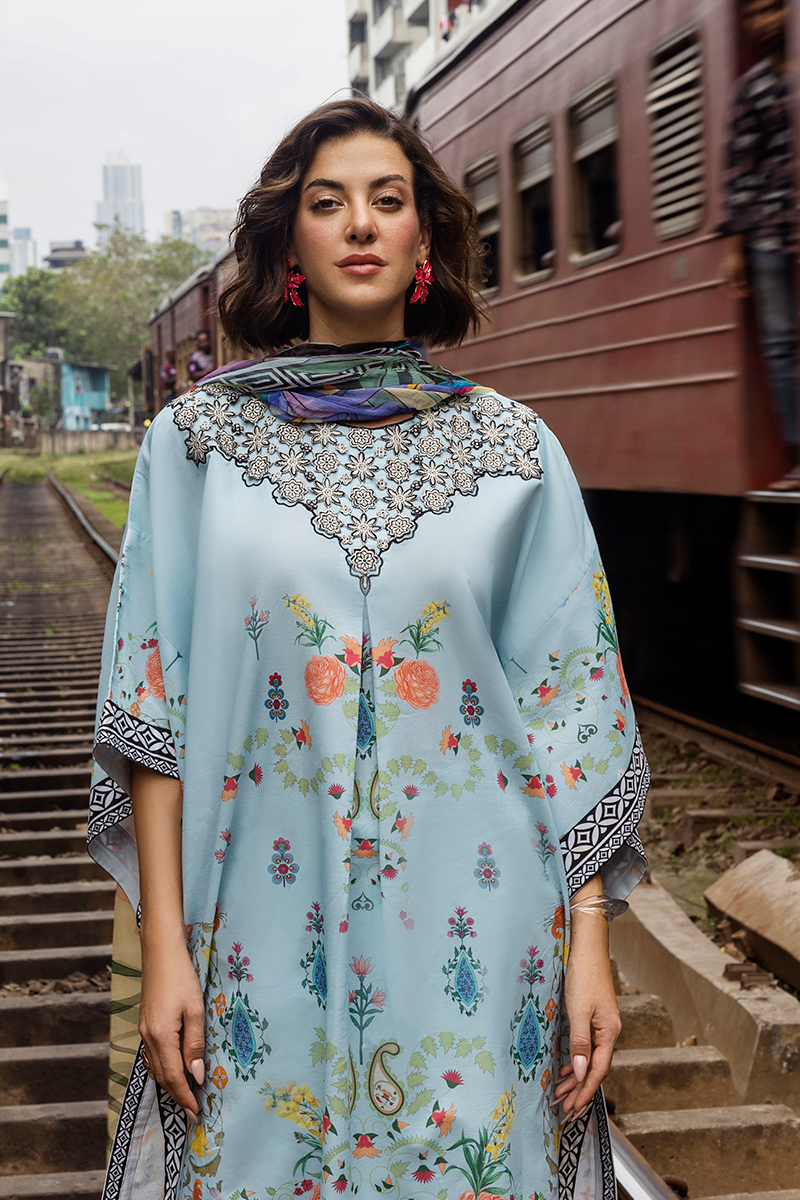 Mushq | La Dolce Hemline Prints 25 | Nerina - by - Libasekhas UK - Registered Vendor of : Mushq - 100% Original Designer Dresss