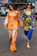 Mushq | La Dolce Hemline Prints 25 | Mirella - by - Libasekhas UK - Registered Vendor of : Mushq - 100% Original Designer Dresss