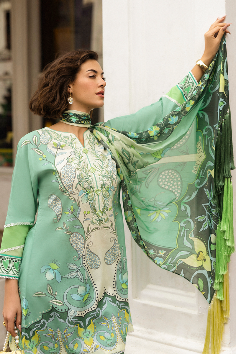 Mushq | La Dolce Hemline Prints 25 | Ariela - by - Libasekhas UK - Registered Vendor of : Mushq - 100% Original Designer Dresss