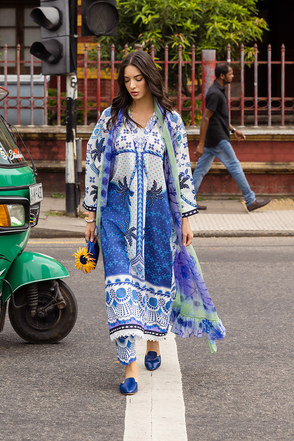 Mushq | La Dolce Hemline Prints 25 | Ksenia - by - Libasekhas UK - Registered Vendor of : Mushq - 100% Original Designer Dresss