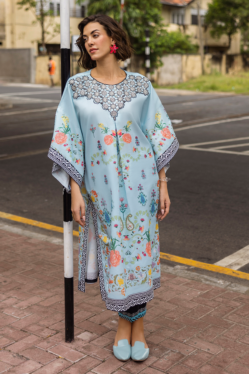 Mushq | La Dolce Hemline Prints 25 | Nerina - by - Libasekhas UK - Registered Vendor of : Mushq - 100% Original Designer Dresss