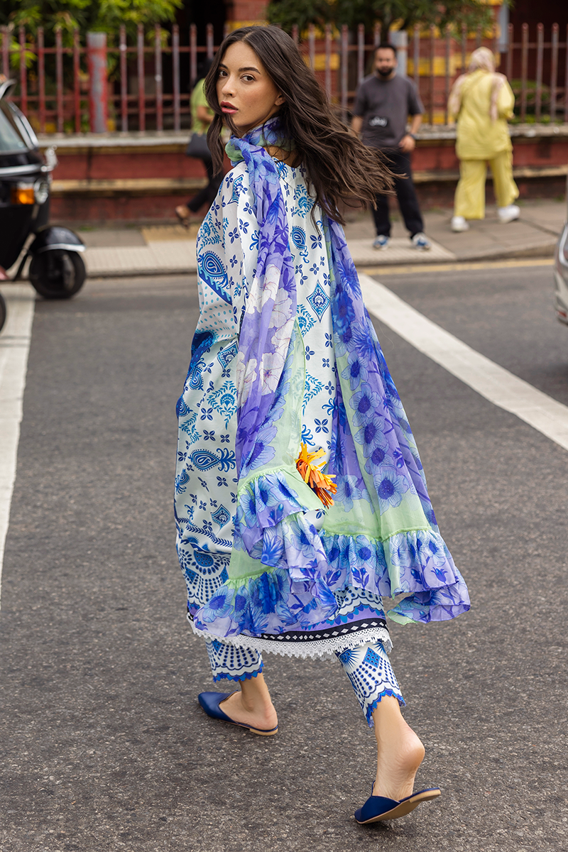 Mushq | La Dolce Hemline Prints 25 | Ksenia - by - Libasekhas UK - Registered Vendor of : Mushq - 100% Original Designer Dresss
