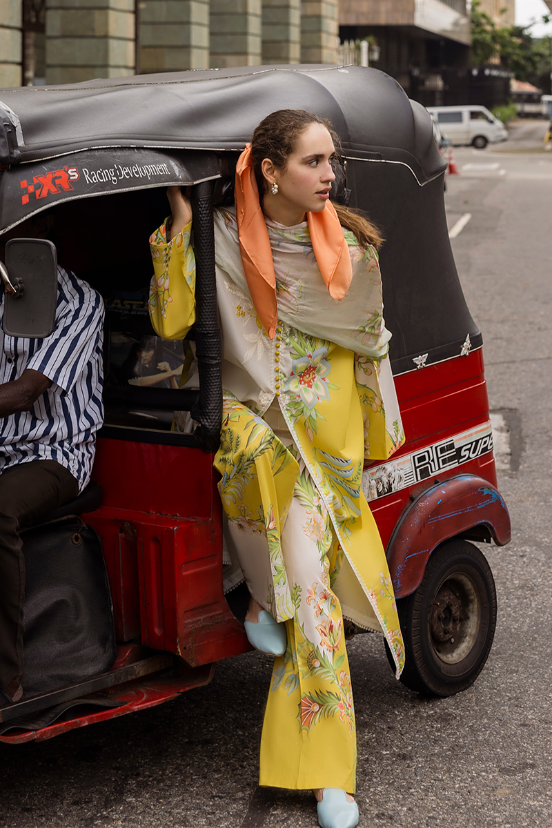 Mushq | La Dolce Hemline Prints 25 | Corina - by - Libasekhas UK - Registered Vendor of : Mushq - 100% Original Designer Dresss