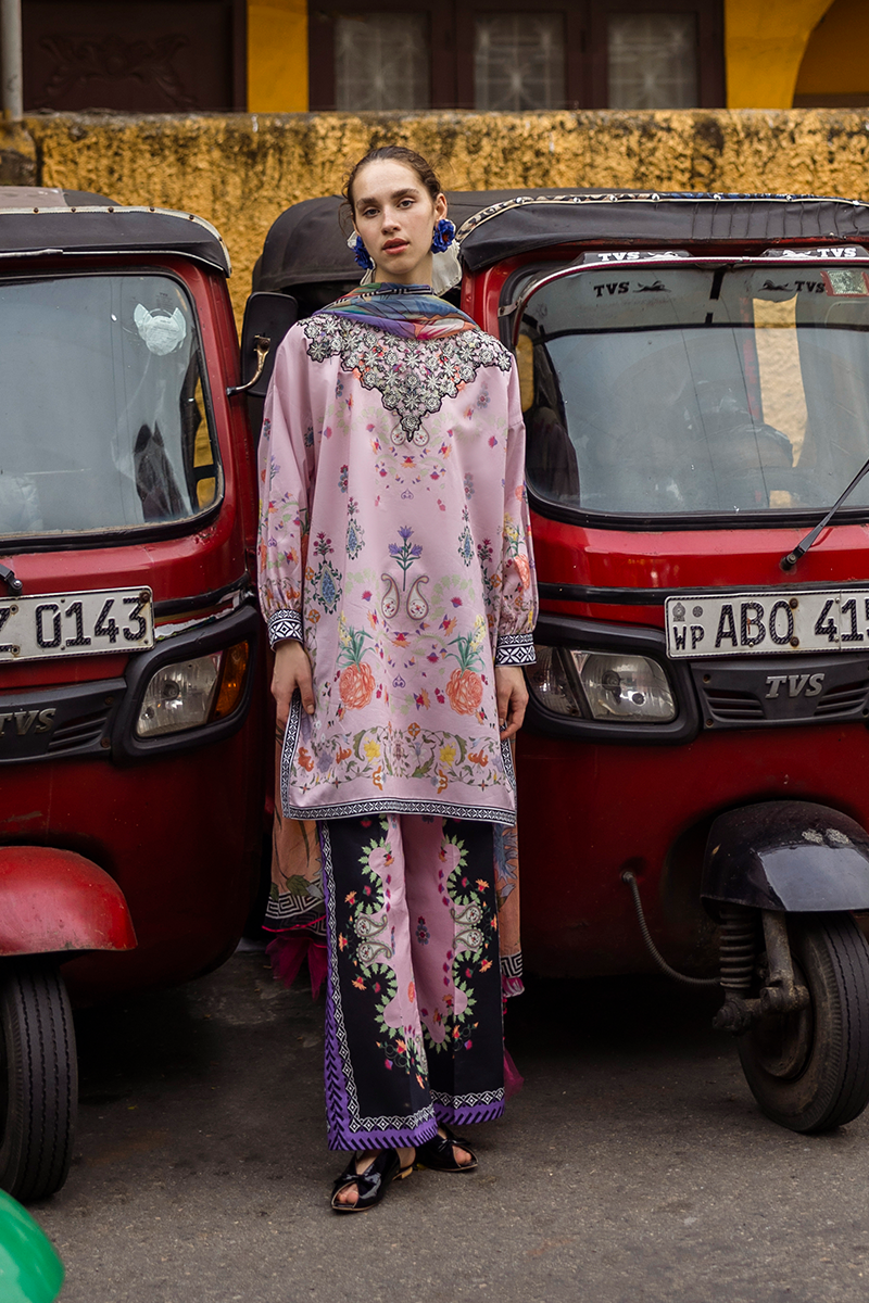 Mushq | La Dolce Hemline Prints 25 | Zoe - by - Libasekhas UK - Registered Vendor of : Mushq - 100% Original Designer Dresss