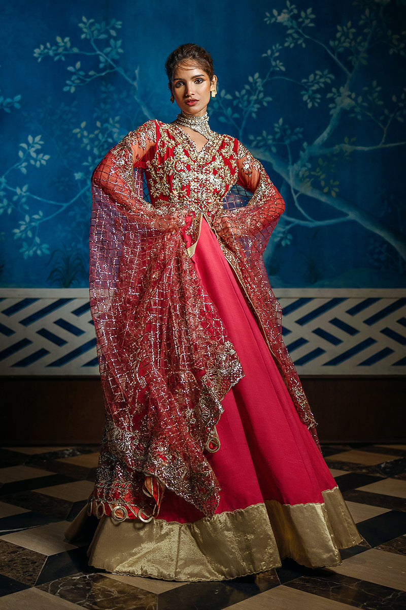 Mushq | Stardust Wedding Collection 24 |  Red Carpet - by - Libasekhas UK - Registered Vendor of : Mushq - 100% Original Designer Dresss
