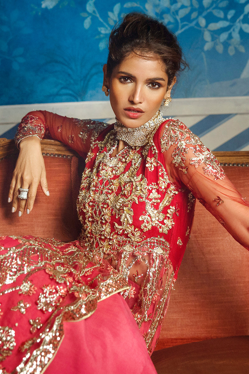 Mushq | Stardust Wedding Collection 24 |  Red Carpet - by - Libasekhas UK - Registered Vendor of : Mushq - 100% Original Designer Dresss