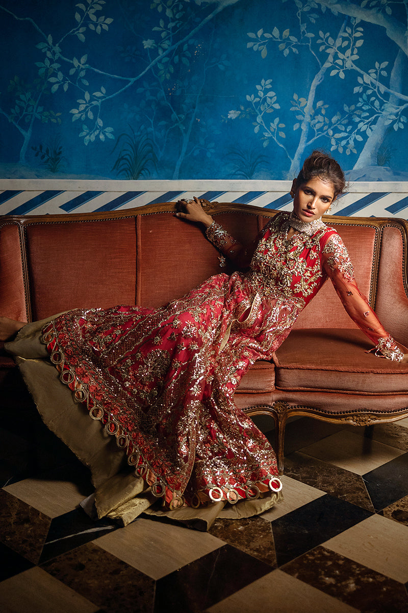 Mushq | Stardust Wedding Collection 24 |  Red Carpet - by - Libasekhas UK - Registered Vendor of : Mushq - 100% Original Designer Dresss