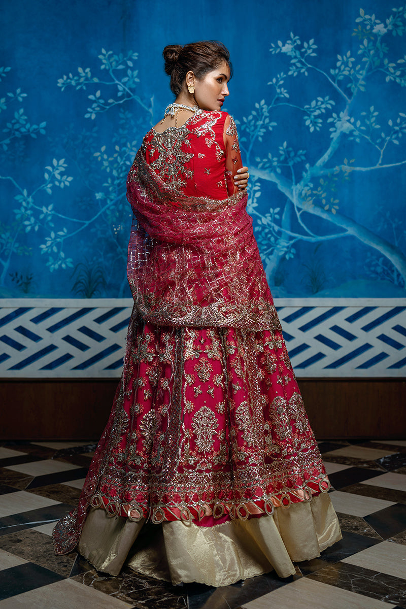 Mushq | Stardust Wedding Collection 24 |  Red Carpet - by - Libasekhas UK - Registered Vendor of : Mushq - 100% Original Designer Dresss