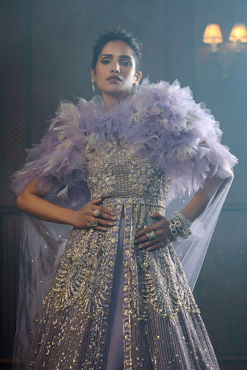 Mushq | Stardust Wedding Collection 24 |  Celestial Glam - by - Libasekhas UK - Registered Vendor of : Mushq - 100% Original Designer Dresss
