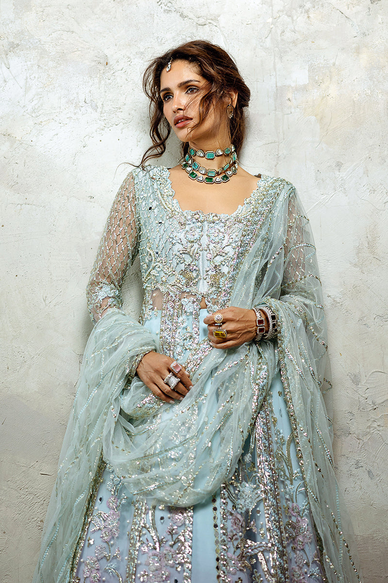 Mushq | Stardust Wedding Collection 24 |  Silver Screen - by - Libasekhas UK - Registered Vendor of : Mushq - 100% Original Designer Dresss