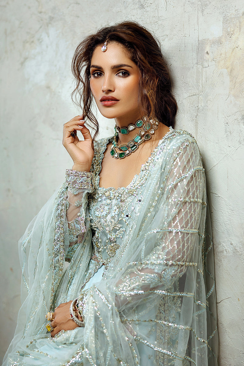 Mushq | Stardust Wedding Collection 24 |  Silver Screen - by - Libasekhas UK - Registered Vendor of : Mushq - 100% Original Designer Dresss