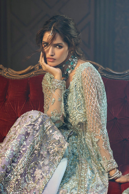 Mushq | Stardust Wedding Collection | Silver Screen - by Libasekhas - Registered Vendor of : Mushq - 100% Original Designer Dress