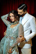 Mushq | Stardust Wedding Collection | Silver Screen - by Libasekhas - Registered Vendor of : Mushq - 100% Original Designer Dress