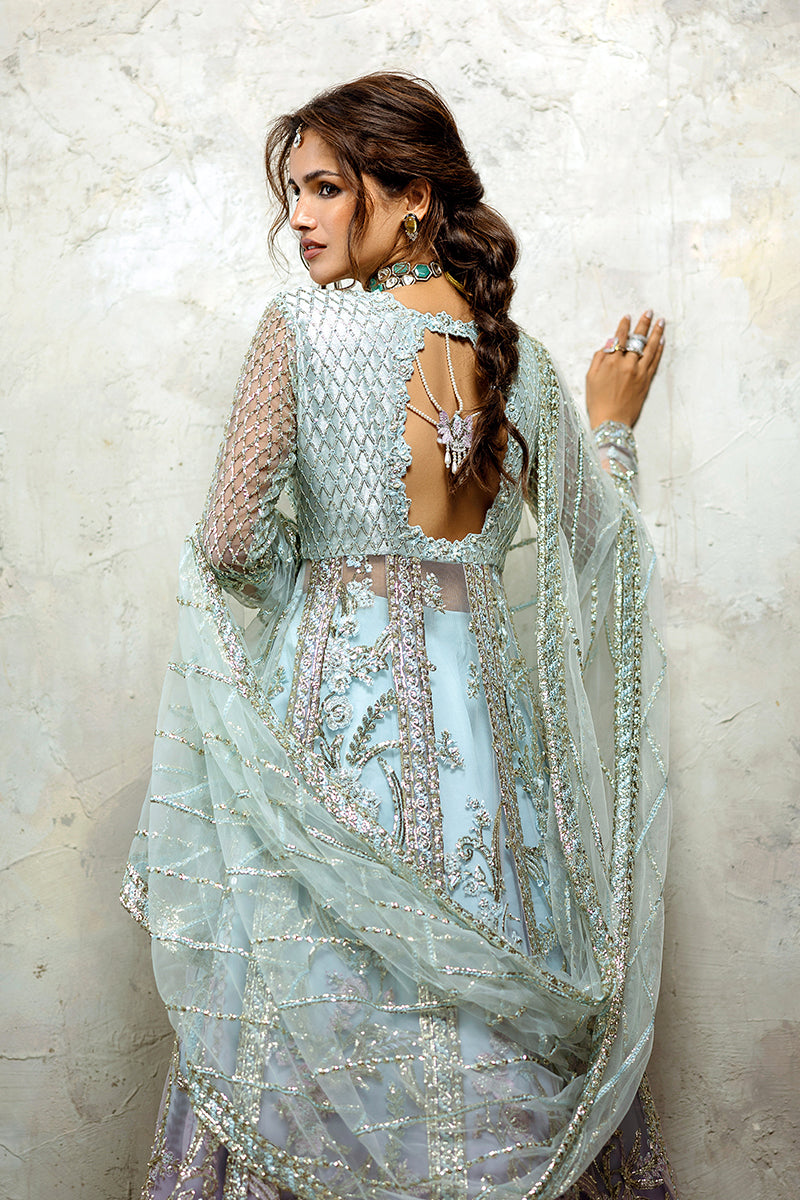 Mushq | Stardust Wedding Collection 24 |  Silver Screen - by - Libasekhas UK - Registered Vendor of : Mushq - 100% Original Designer Dresss