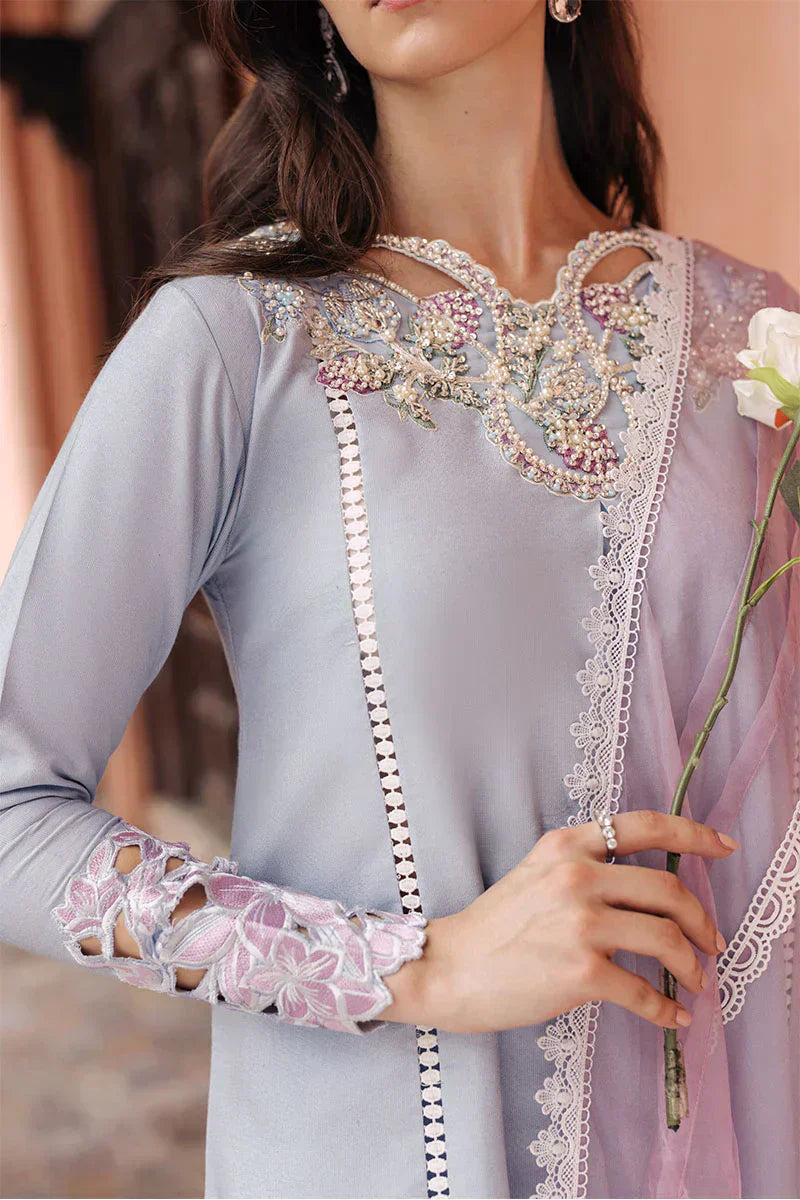 Mushq | Tehreem Luxury Pret 24 | CRYSTAL BLISS - by - Libasekhas UK - Registered Vendor of : Mushq - 100% Original Designer Dresss