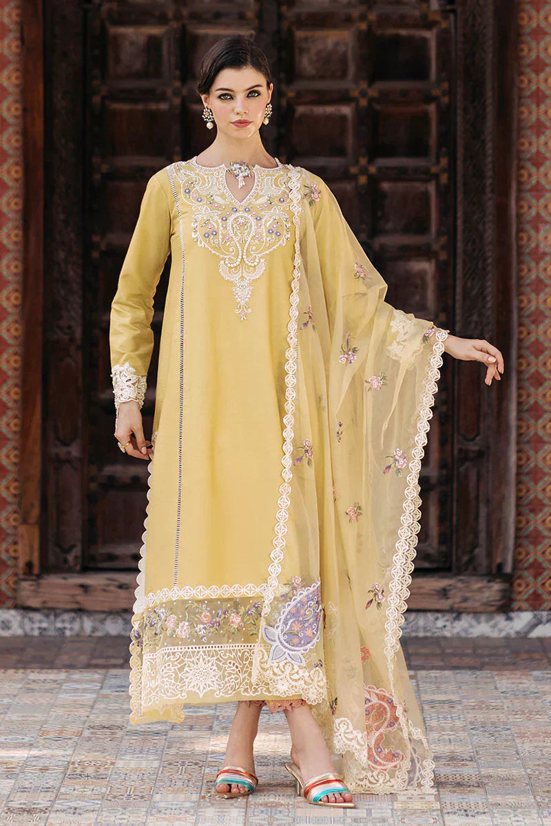 Mushq | Tehreem Luxury Pret 24 | GOLDEN GLIMMER - by - Libasekhas UK - Registered Vendor of : Mushq - 100% Original Designer Dresss
