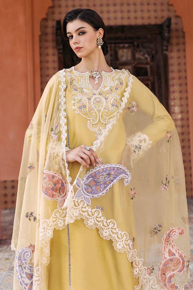 Mushq | Tehreem Luxury Pret 24 | GOLDEN GLIMMER - by - Libasekhas UK - Registered Vendor of : Mushq - 100% Original Designer Dresss