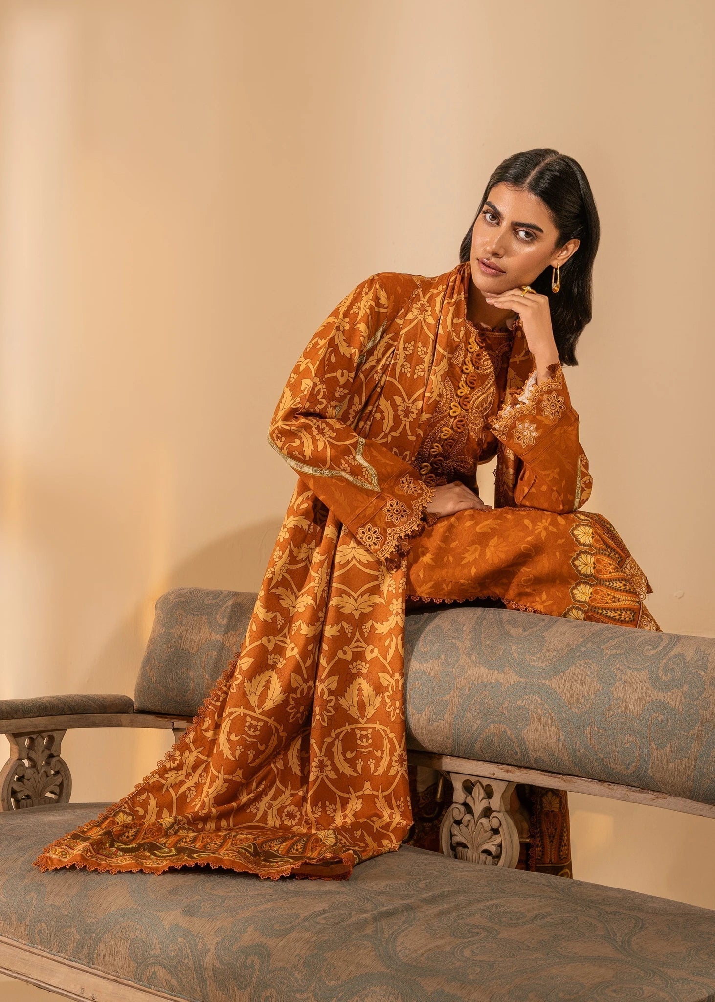 Nureh | Shades of Winter | LEILANI (AZ-04) - by - Libasekhas UK - Registered Vendor of : Nureh - 100% Original Designer Dresss