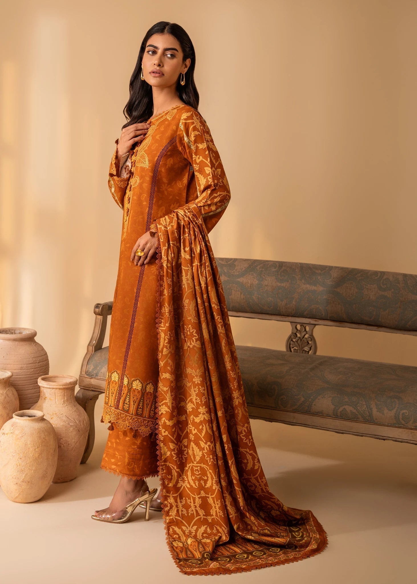 Nureh | Shades of Winter | LEILANI (AZ-04) - by - Libasekhas UK - Registered Vendor of : Nureh - 100% Original Designer Dresss