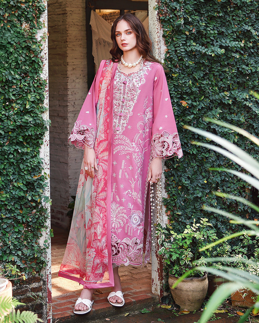 Mushq | The Secret Garden Lawn | Mystic Camellia - by Libasekhas UK - Registered Vendor of : Mushq - 100% Original Designer Dress