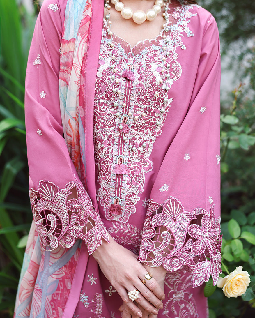 Mushq | The Secret Garden Lawn | Mystic Camellia - by Libasekhas UK - Registered Vendor of : Mushq - 100% Original Designer Dress