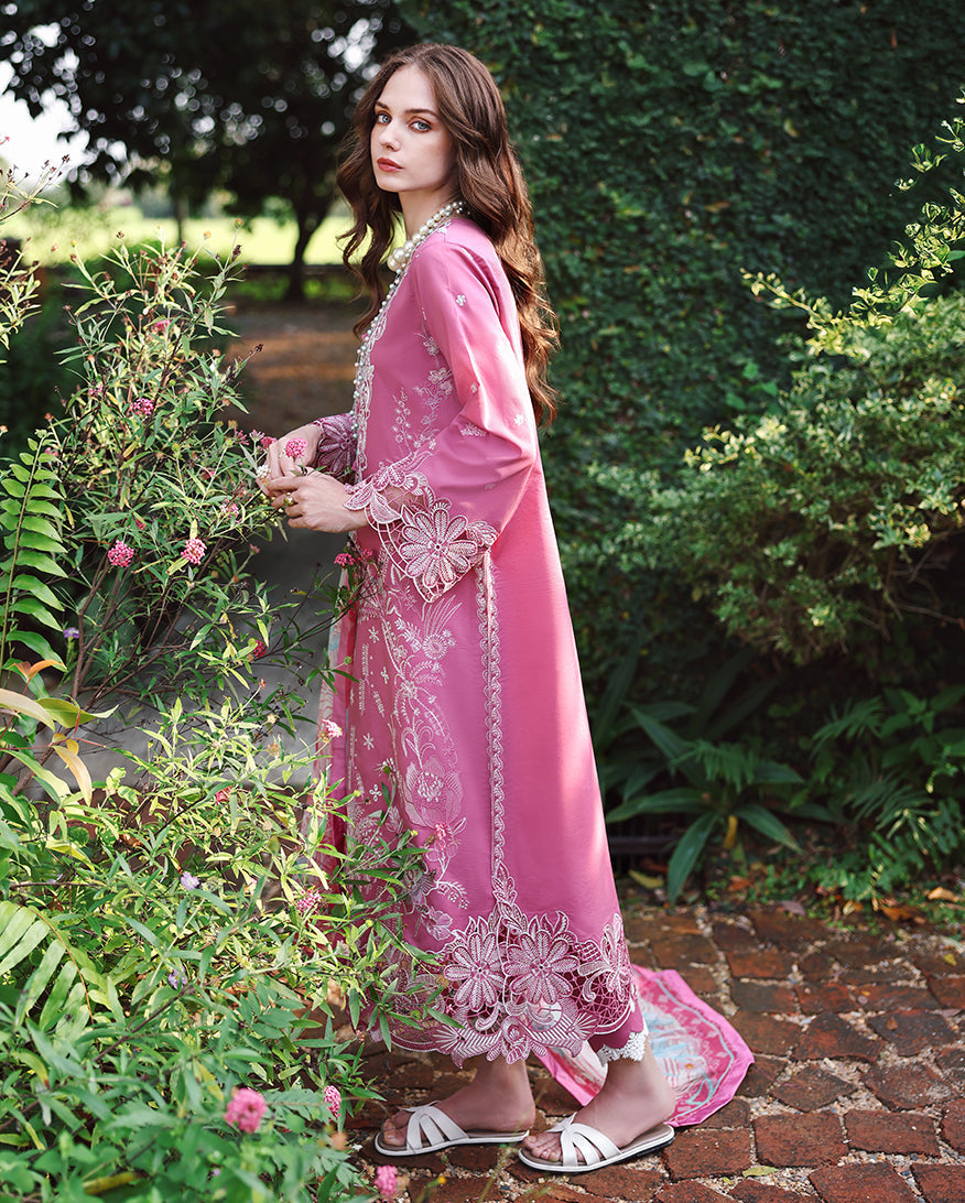 Mushq | The Secret Garden Lawn | Mystic Camellia - by Libasekhas UK - Registered Vendor of : Mushq - 100% Original Designer Dress