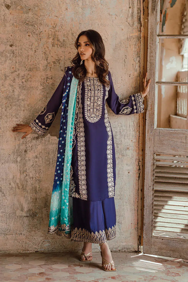 Azure | Embroidered Formals | Mystique Nova - by - Libasekhas UK - Registered Vendor of : Azure - 100% Original Designer Dresss