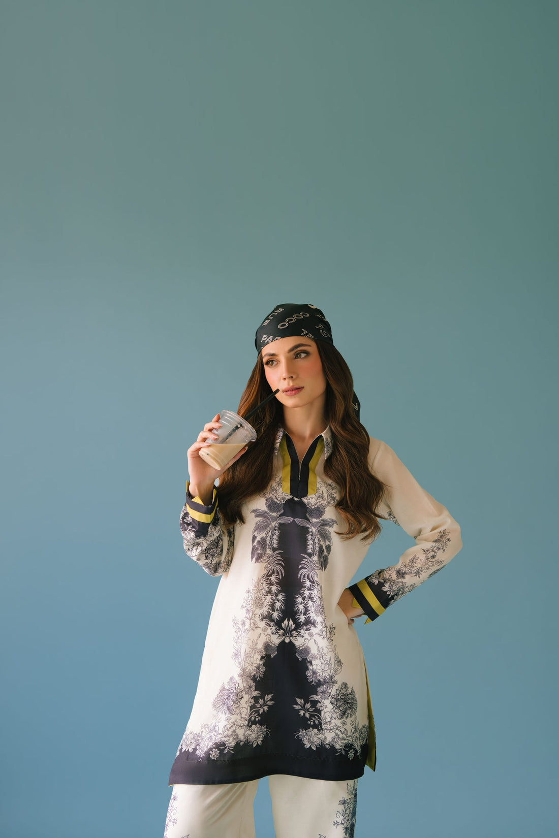 Sammy K | Lawn Pret 25 | Black Star - by Libasekhas UK - Registered Vendor of : Sammy K - 100% Original Designer Dress