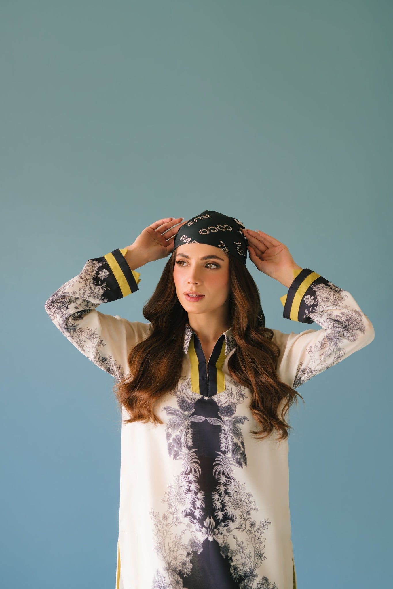 Sammy K | Lawn Pret 25 | Black Star - by Libasekhas UK - Registered Vendor of : Sammy K - 100% Original Designer Dress