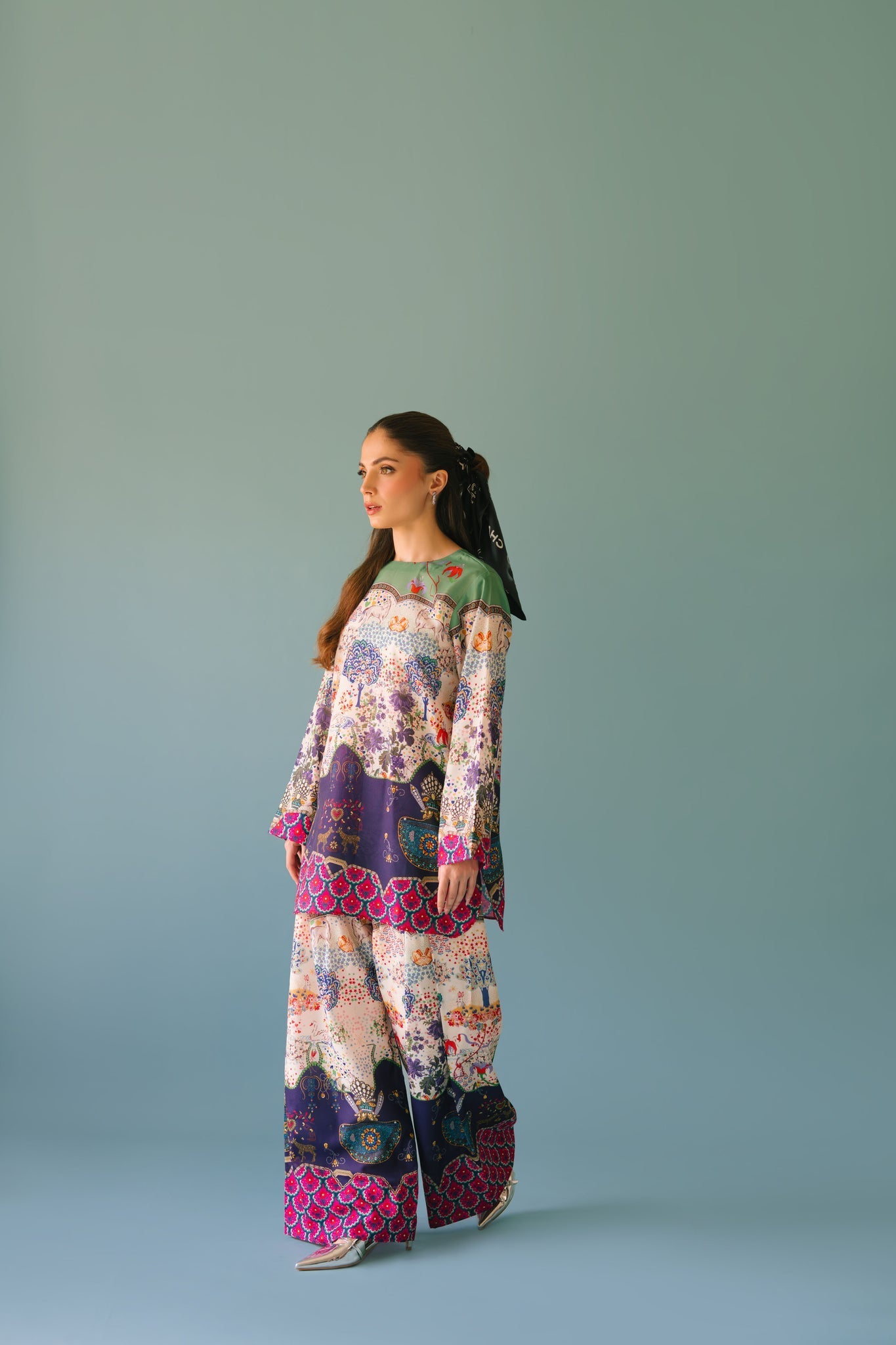 Sammy K | Lawn Pret 25 | Hanging Garden - by Libasekhas UK - Registered Vendor of : Sammy K - 100% Original Designer Dress