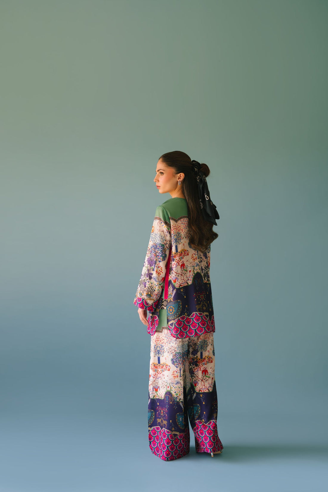 Sammy K | Lawn Pret 25 | Hanging Garden - by Libasekhas UK - Registered Vendor of : Sammy K - 100% Original Designer Dress