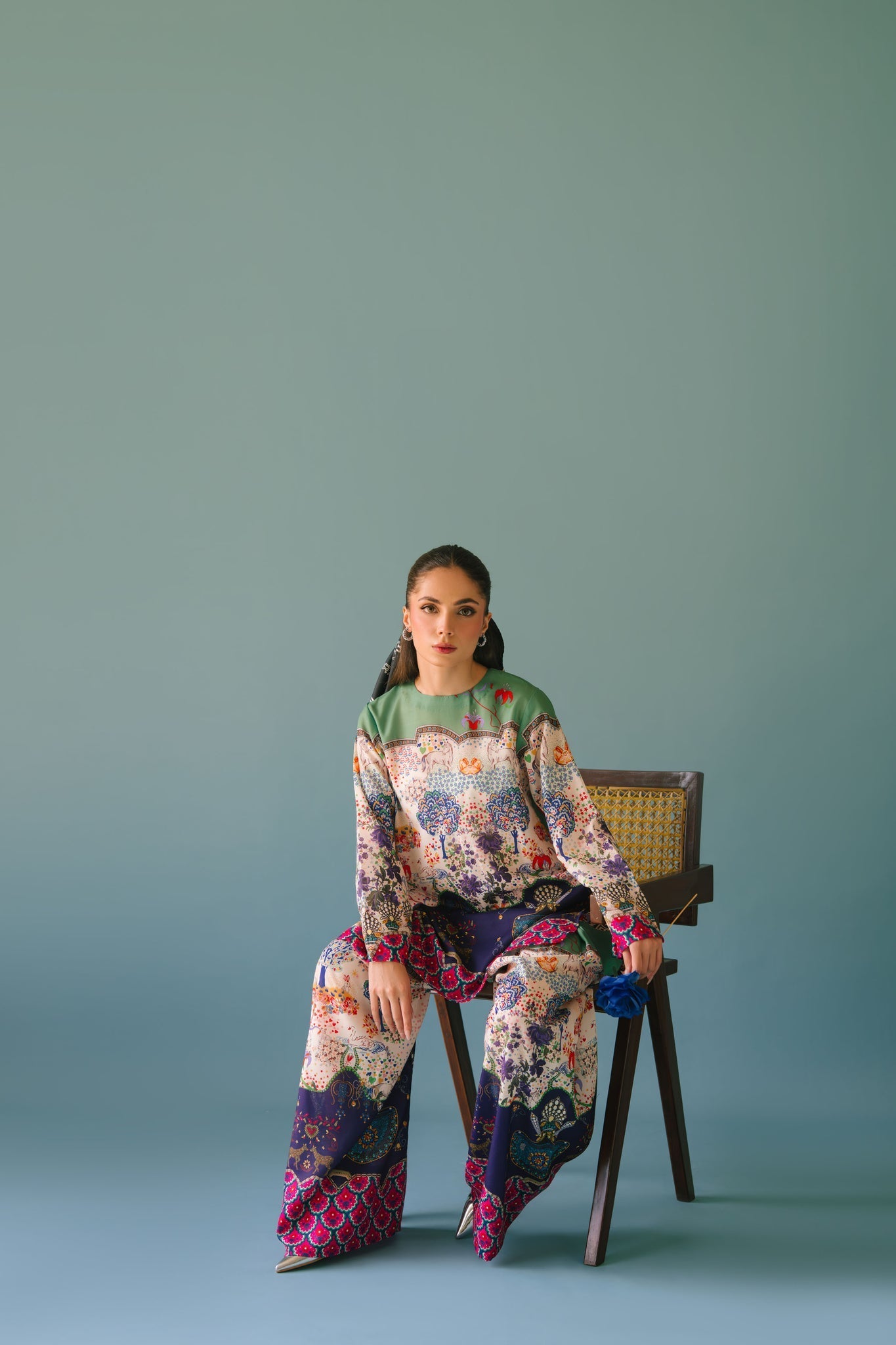 Sammy K | Lawn Pret 25 | Hanging Garden - by Libasekhas UK - Registered Vendor of : Sammy K - 100% Original Designer Dress