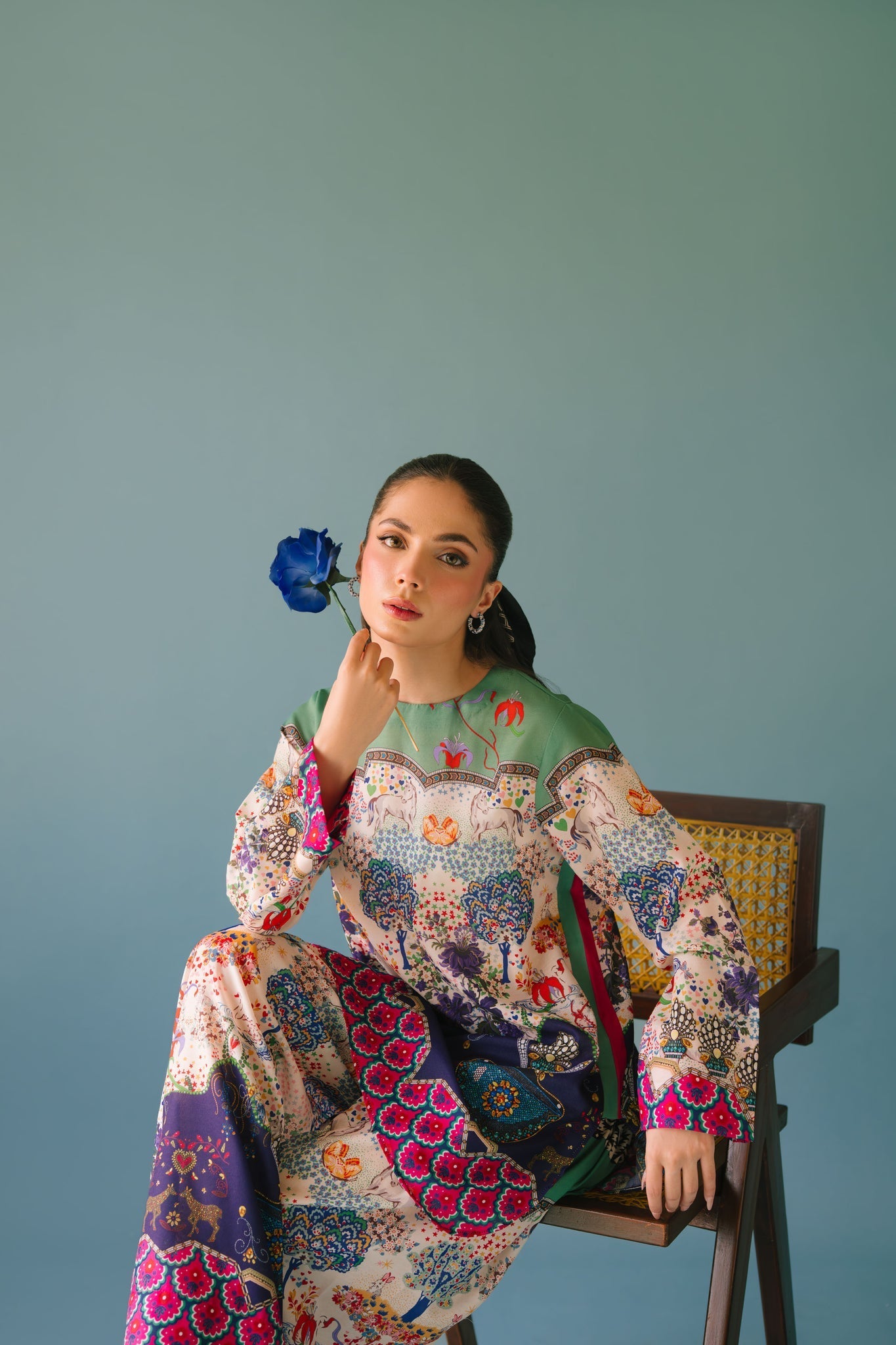 Sammy K | Lawn Pret 25 | Hanging Garden - by Libasekhas UK - Registered Vendor of : Sammy K - 100% Original Designer Dress