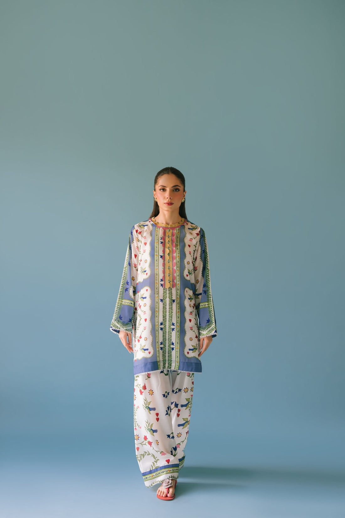 Sammy K | Lawn Pret 25 | flower bud - by Libasekhas UK - Registered Vendor of : Sammy K - 100% Original Designer Dress
