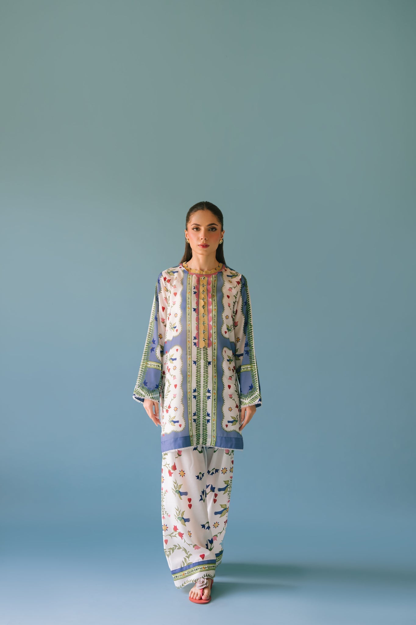 Sammy K | Lawn Pret 25 | flower bud - by Libasekhas UK - Registered Vendor of : Sammy K - 100% Original Designer Dress