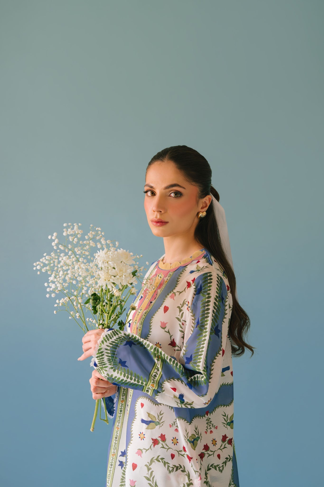 Sammy K | Lawn Pret 25 | flower bud - by Libasekhas UK - Registered Vendor of : Sammy K - 100% Original Designer Dress