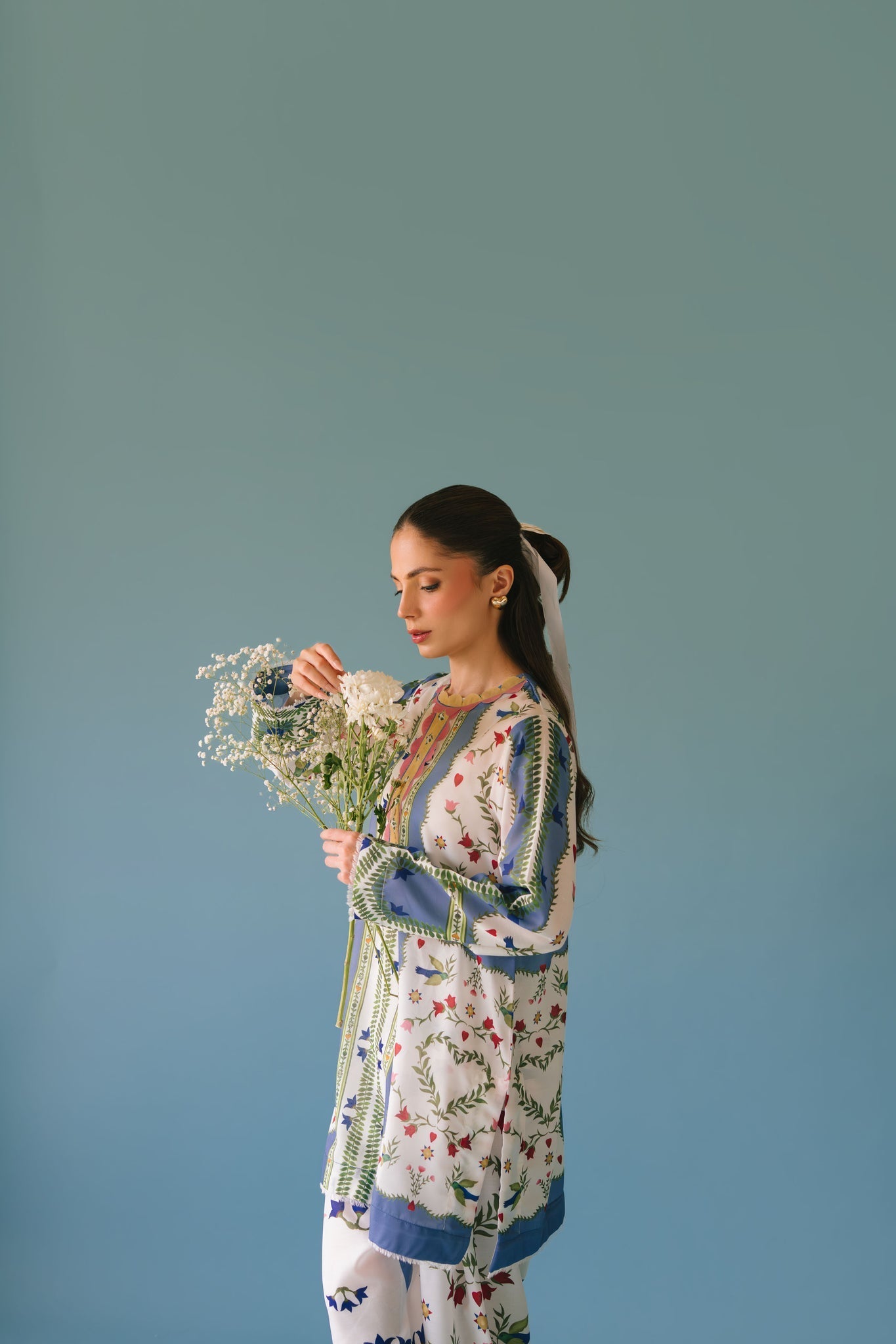 Sammy K | Lawn Pret 25 | flower bud - by Libasekhas UK - Registered Vendor of : Sammy K - 100% Original Designer Dress