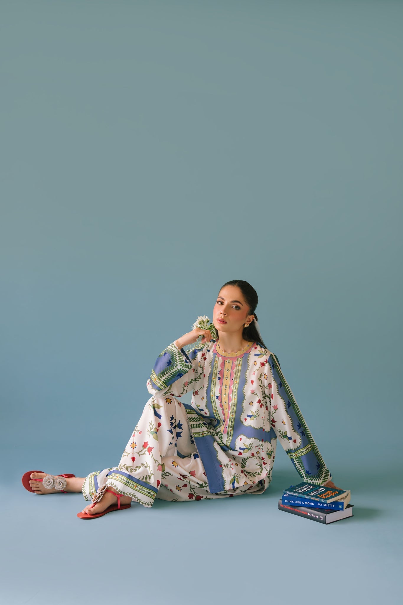 Sammy K | Lawn Pret 25 | flower bud - by Libasekhas UK - Registered Vendor of : Sammy K - 100% Original Designer Dress