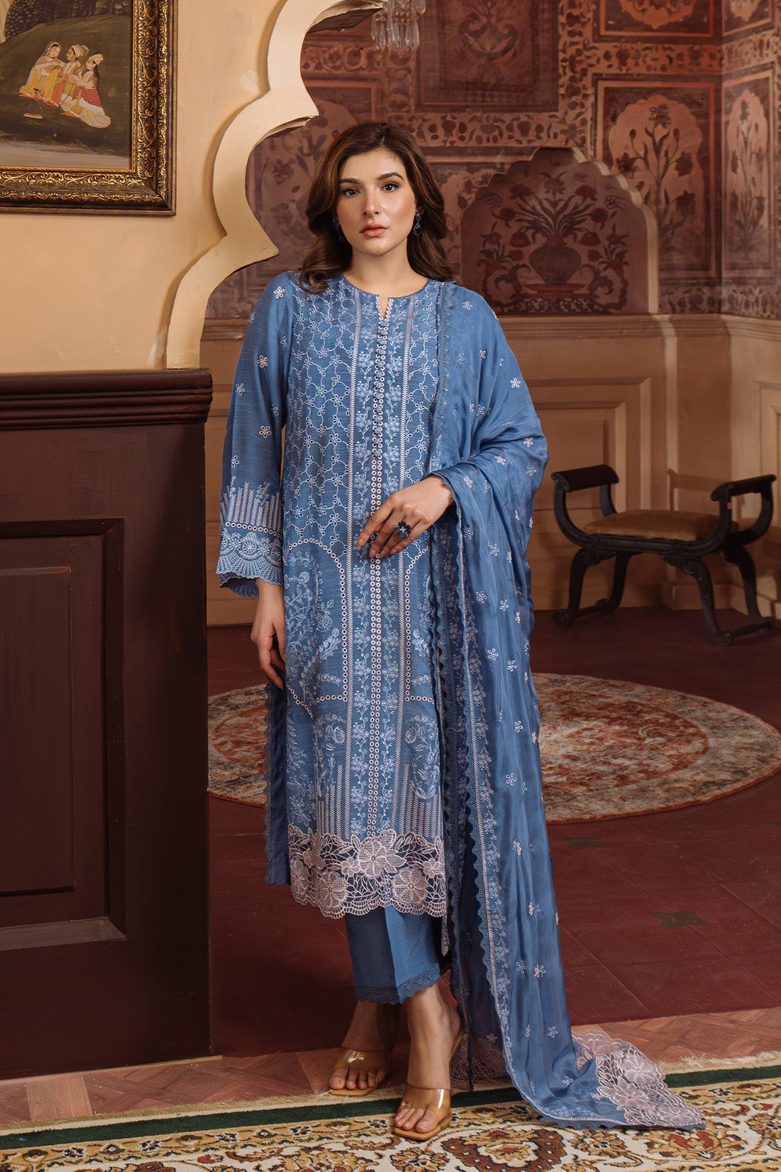 Sahar | Festive Edit Ready to Wear | Lagoon Luxe - RTW - by - Libasekhas UK - Registered Vendor of : Sahar - 100% Original Designer Dresss