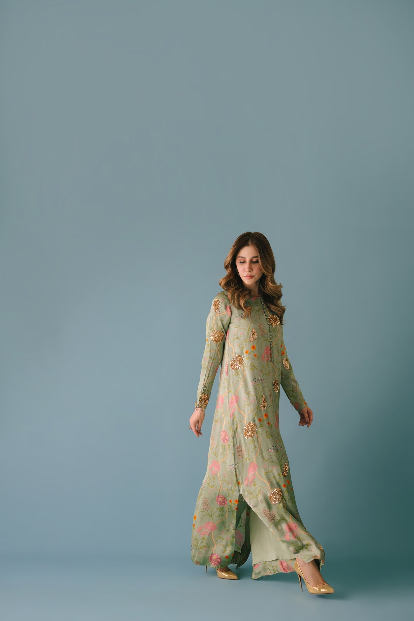 Sammy K | Aadat Festive Edition | Zohra - by Libasekhas UK - Registered Vendor of : Sammy K - 100% Original Designer Dress