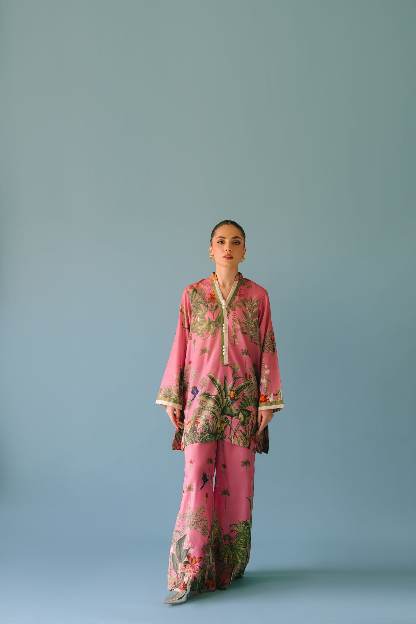 Sammy K | Lawn Pret 25 |Enchanting garden - by Libasekhas UK - Registered Vendor of : Sammy K - 100% Original Designer Dress